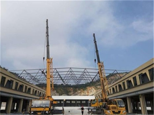 姜堰仓储物流网架生产厂家案例